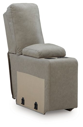 Narwhal Place Reclining Sectional with Storage Console - Visions in Furniture (La Mirada, CA)