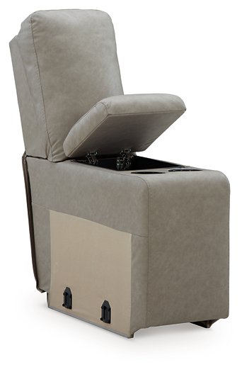 Narwhal Place Reclining Sectional with Storage Console - Visions in Furniture (La Mirada, CA)