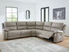 Narwhal Place Power Reclining Sectional - Visions in Furniture (La Mirada, CA)