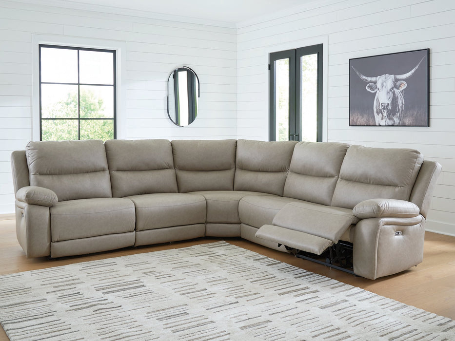 Narwhal Place Power Reclining Sectional - Visions in Furniture (La Mirada, CA)