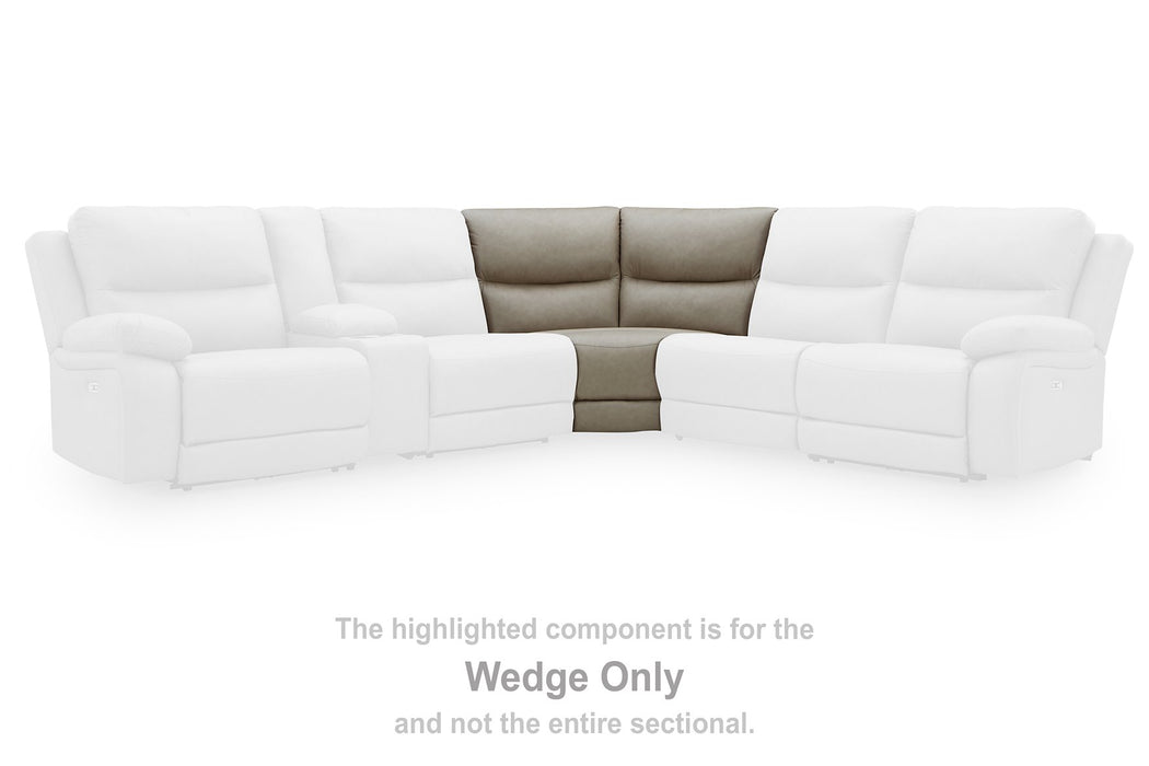 Narwhal Place Reclining Sectional with Storage Console - Visions in Furniture (La Mirada, CA)