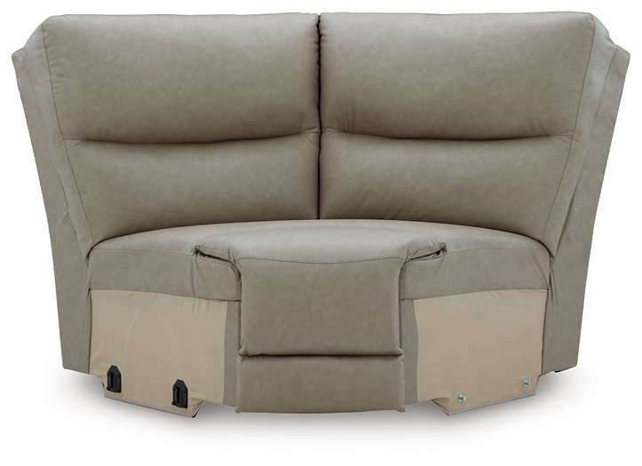 Narwhal Place Reclining Sectional with Storage Console - Visions in Furniture (La Mirada, CA)