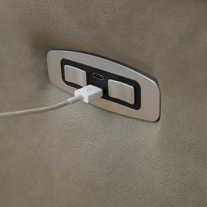 Narwhal Place Power Reclining Sectional - Visions in Furniture (La Mirada, CA)