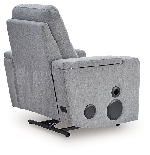 Pineland Power Glider Recliner with Audio System - Visions in Furniture (La Mirada, CA)