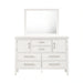 Andover Mirror-White