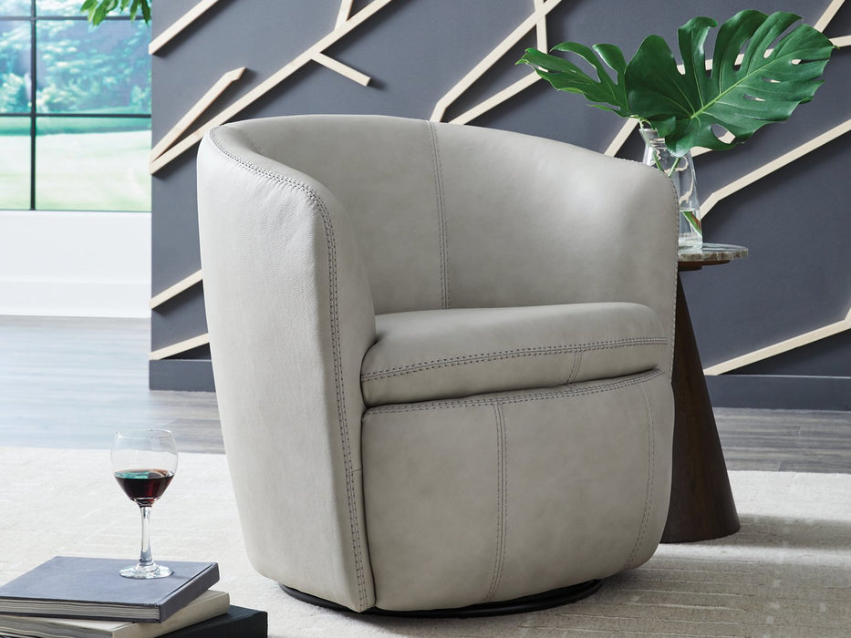 Kierreys Swivel Accent Chair - Visions in Furniture (La Mirada, CA)