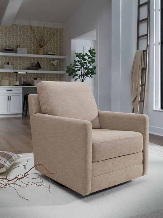 Freybourne Next-Gen Nuvella Swivel Accent Chair - Visions in Furniture (La Mirada, CA)