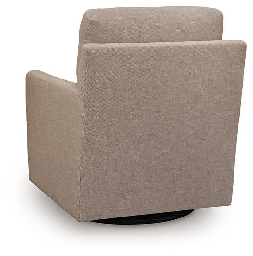 Freybourne Next-Gen Nuvella Swivel Accent Chair - Visions in Furniture (La Mirada, CA)