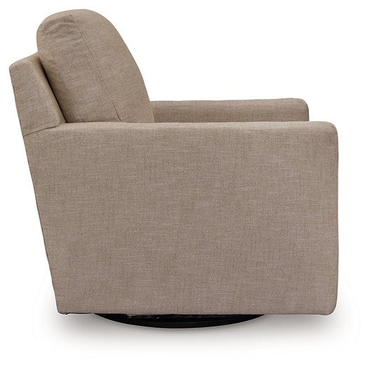 Freybourne Next-Gen Nuvella Swivel Accent Chair - Visions in Furniture (La Mirada, CA)