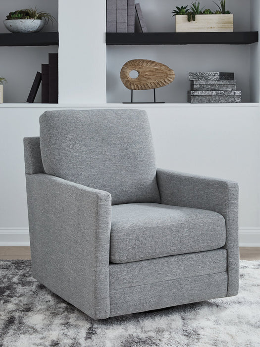 Freybourne Next-Gen Nuvella Swivel Accent Chair - Visions in Furniture (La Mirada, CA)