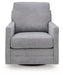 Freybourne Next-Gen Nuvella Swivel Accent Chair - Visions in Furniture (La Mirada, CA)