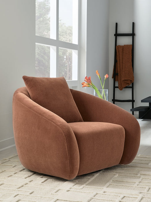 Yahya Swivel Accent Chair - Visions in Furniture (La Mirada, CA)