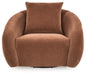 Yahya Swivel Accent Chair - Visions in Furniture (La Mirada, CA)