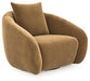 Yahya Swivel Accent Chair - Visions in Furniture (La Mirada, CA)