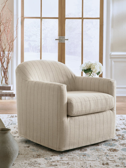 Valwick Swivel Accent Chair - Visions in Furniture (La Mirada, CA)