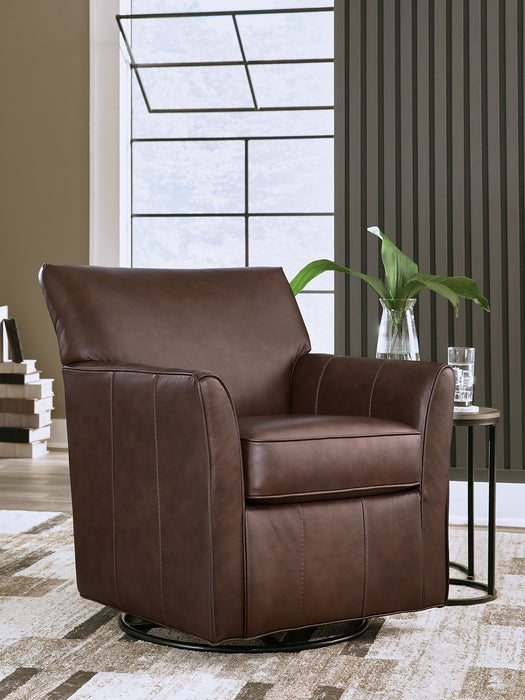 Braydunn Swivel Glider Accent Chair - Visions in Furniture (La Mirada, CA)
