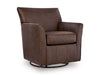 Braydunn Swivel Glider Accent Chair - Visions in Furniture (La Mirada, CA)