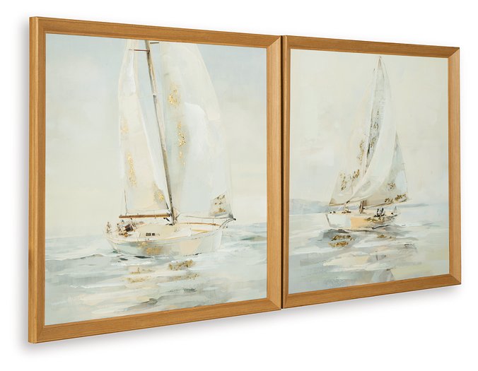 Winbrook Wall Art Set (Set of 2) - Visions in Furniture (La Mirada, CA)
