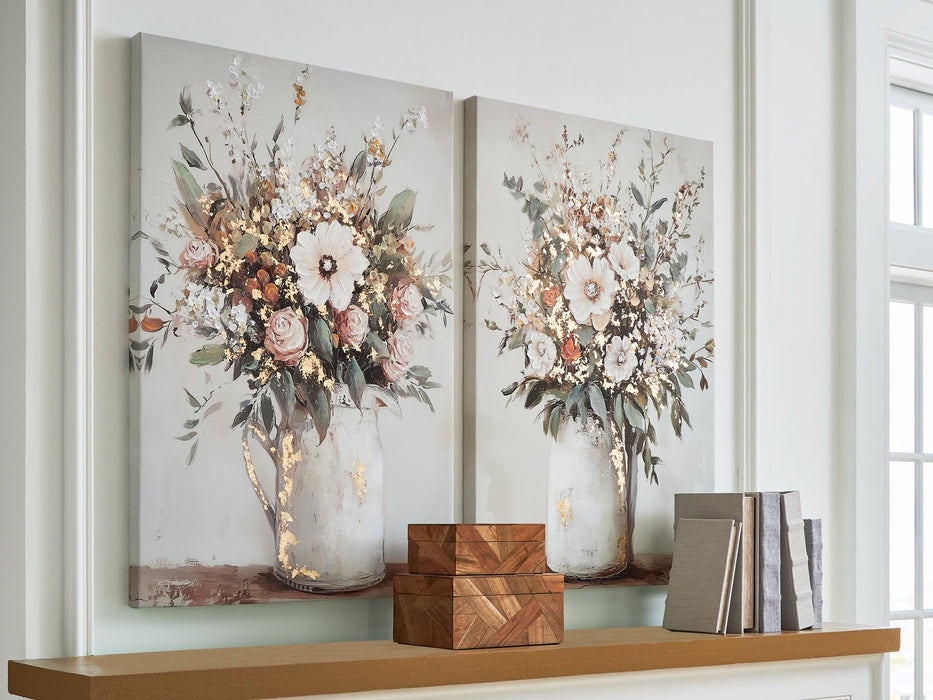 Faisaldon Wall Art (Set of 2) - Visions in Furniture (La Mirada, CA)