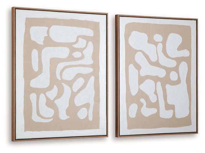 Waldett Wall Art (Set of 2) - Visions in Furniture (La Mirada, CA)