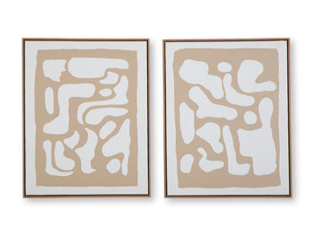Waldett Wall Art (Set of 2) - Visions in Furniture (La Mirada, CA)