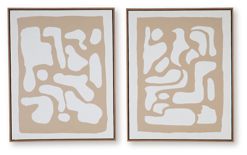 Waldett Wall Art (Set of 2) - Visions in Furniture (La Mirada, CA)