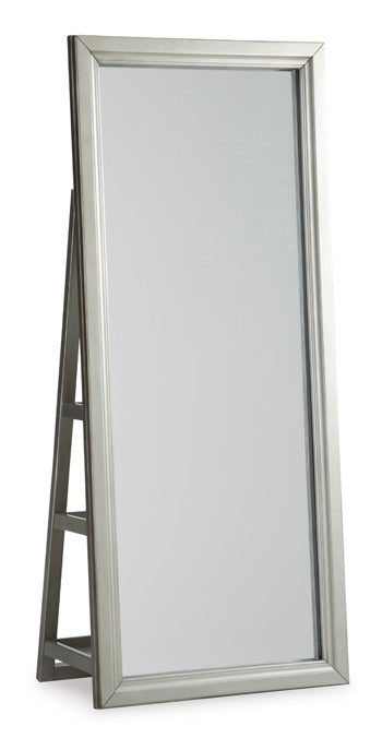 Evesen Floor Standing Mirror/Storage - Visions in Furniture (La Mirada, CA)