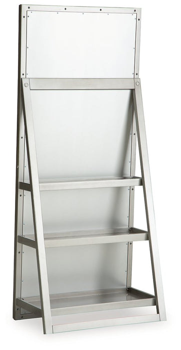Evesen Floor Standing Mirror/Storage - Visions in Furniture (La Mirada, CA)