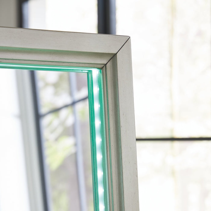 Evesen Floor Standing Mirror/Storage - Visions in Furniture (La Mirada, CA)