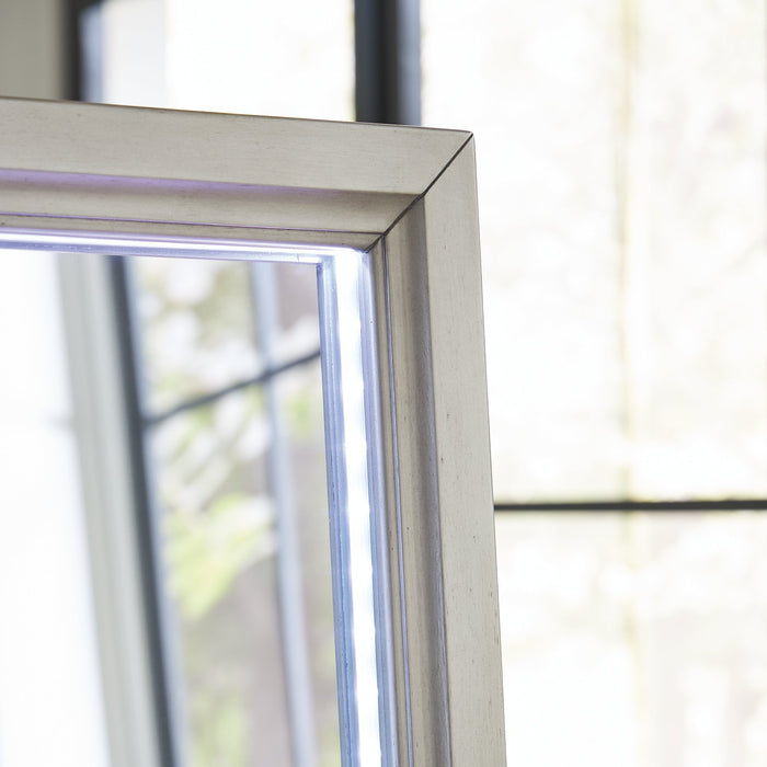 Evesen Floor Standing Mirror/Storage - Visions in Furniture (La Mirada, CA)