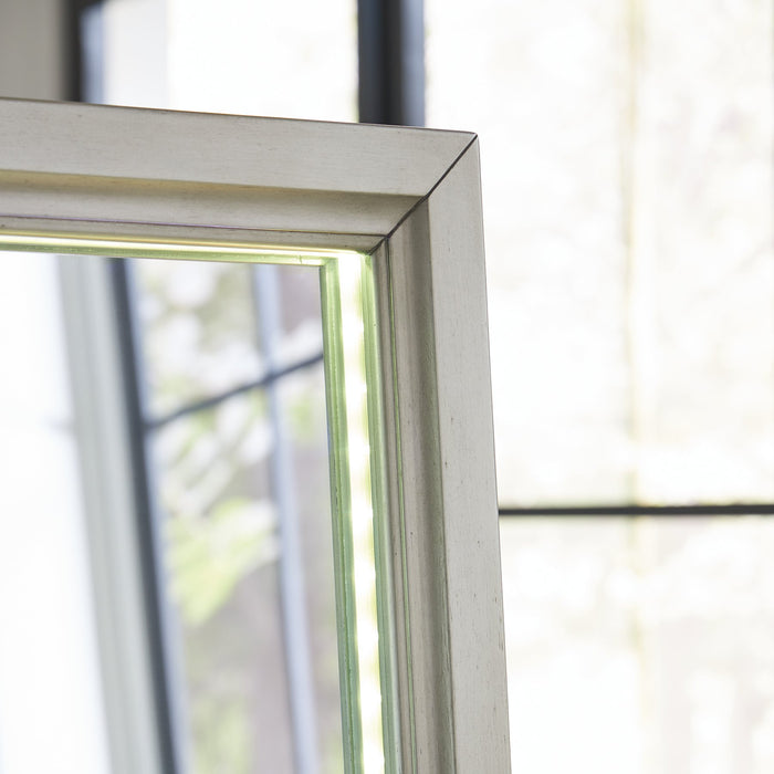 Evesen Floor Standing Mirror/Storage - Visions in Furniture (La Mirada, CA)