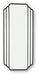 Antigone Floor Mirror - Visions in Furniture (La Mirada, CA)