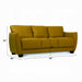 Valeria Mustard Leather Sofa - Visions in Furniture (La Mirada, CA)