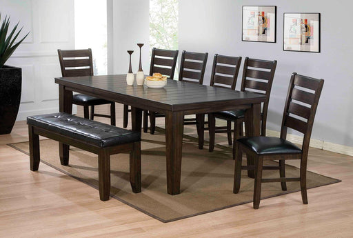 Acme Furniture Urbana Side Chair in Black and Espresso (Set of 2) 74624 - Visions in Furniture (La Mirada, CA)