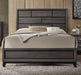 Acme Furniture Valdemar Queen Panel Bed in Weathered Gray 27050Q - Visions in Furniture (La Mirada, CA)