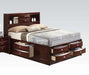 Acme Ireland Queen Storage Bed in Brown 21600Q - Visions in Furniture (La Mirada, CA)