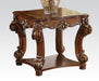 Acme Vendome Square End Table in Cherry 82001 - Visions in Furniture (La Mirada, CA)