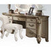 Acme Vendome Vanity Desk in Gold Patina 23007 - Visions in Furniture (La Mirada, CA)