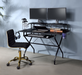 Hartman Black Computer Desk - Visions in Furniture (La Mirada, CA)