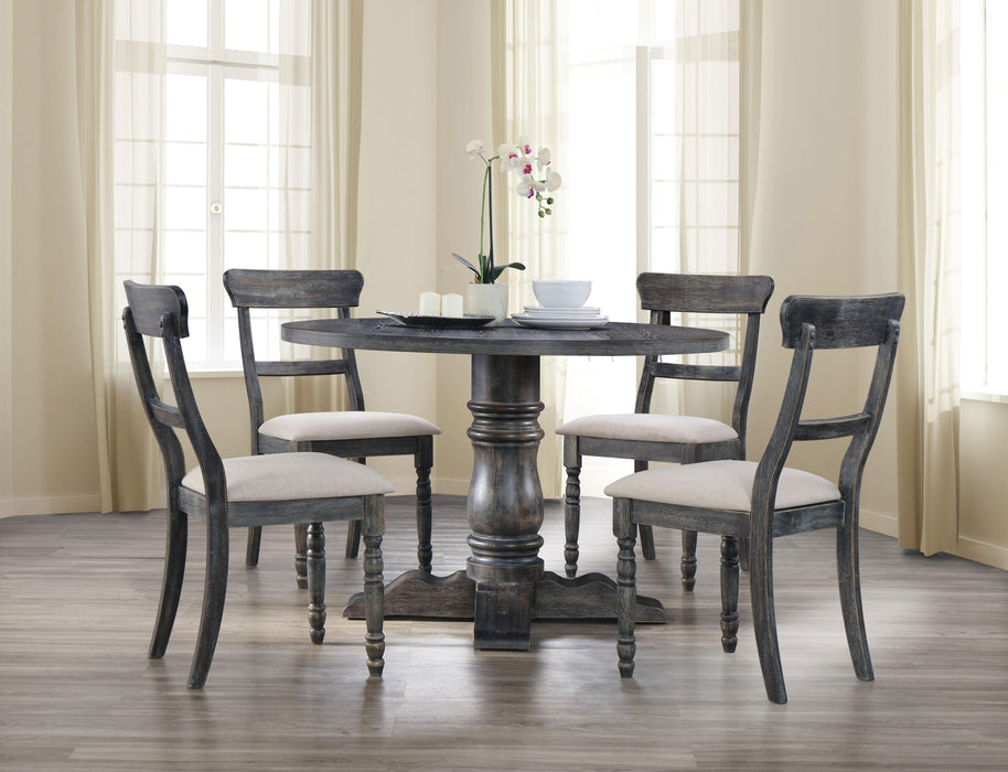 Leventis Weathered Gray Dining Table - Visions in Furniture (La Mirada, CA)