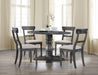 Leventis Weathered Gray Dining Table - Visions in Furniture (La Mirada, CA)