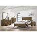 Miquell - Queen Bed - Brown, Light - 84" - Visions in Furniture (La Mirada, CA)