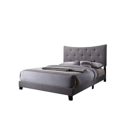Venacha - Queen Bed - Gray, Dark - 85" - Visions in Furniture (La Mirada, CA)