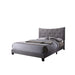 Venacha - Queen Bed - Gray, Dark - 85" - Visions in Furniture (La Mirada, CA)