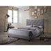Venacha - Queen Bed - Gray, Dark - 85" - Visions in Furniture (La Mirada, CA)