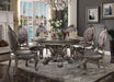 Versailles Antique Platinum Dining Table - Visions in Furniture (La Mirada, CA)