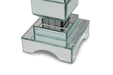 AICO Montreal 2-Tier Mirrored Candle Holder w/Crystal Accents (2/pack) - Visions in Furniture (La Mirada, CA)
