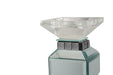 AICO Montreal 4-Tier Mirrored Candle Holder w/Crystal Accents (2/pack) - Visions in Furniture (La Mirada, CA)