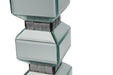 AICO Montreal 3-Tier Mirrored Candle Holder w/Crystal Accents (2/pack) - Visions in Furniture (La Mirada, CA)