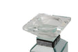 AICO Montreal 3-Tier Mirrored Candle Holder w/Crystal Accents (2/pack) - Visions in Furniture (La Mirada, CA)